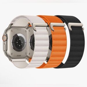 3 pack Apple ultra Alpine solo loop style band